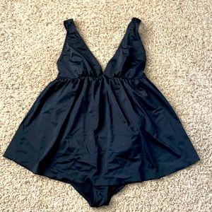 Black Maternity Swimsuit